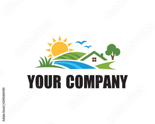 eco house logo