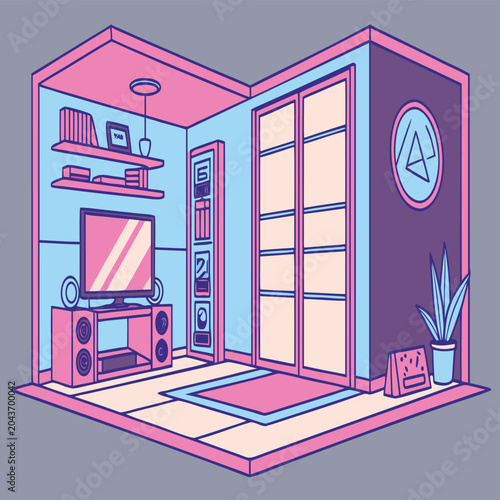vector illustration of a house
