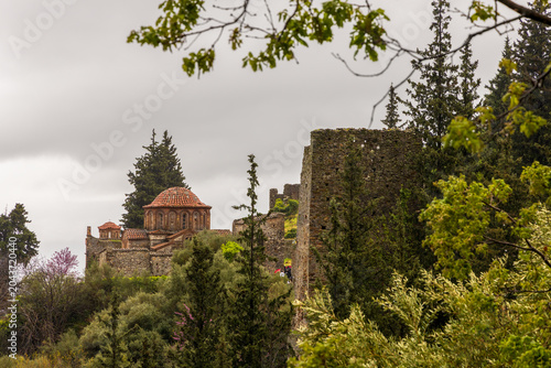 Bilde på lerret Byzantine fortress-state of Mystras, a UNESCO World Heritage Site near Sparta, G