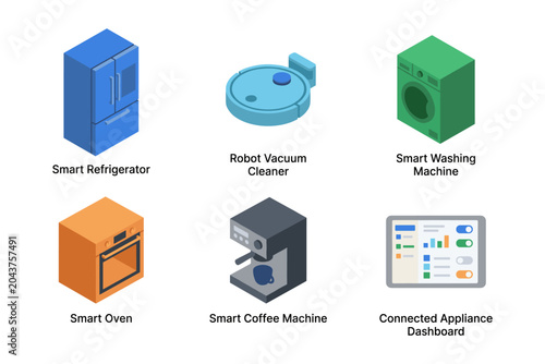 Smart Home Appliance Icons