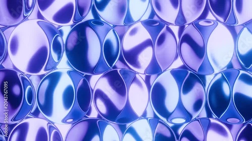 sfondo animato, effetto lenti retroilluminate, animazione 3d