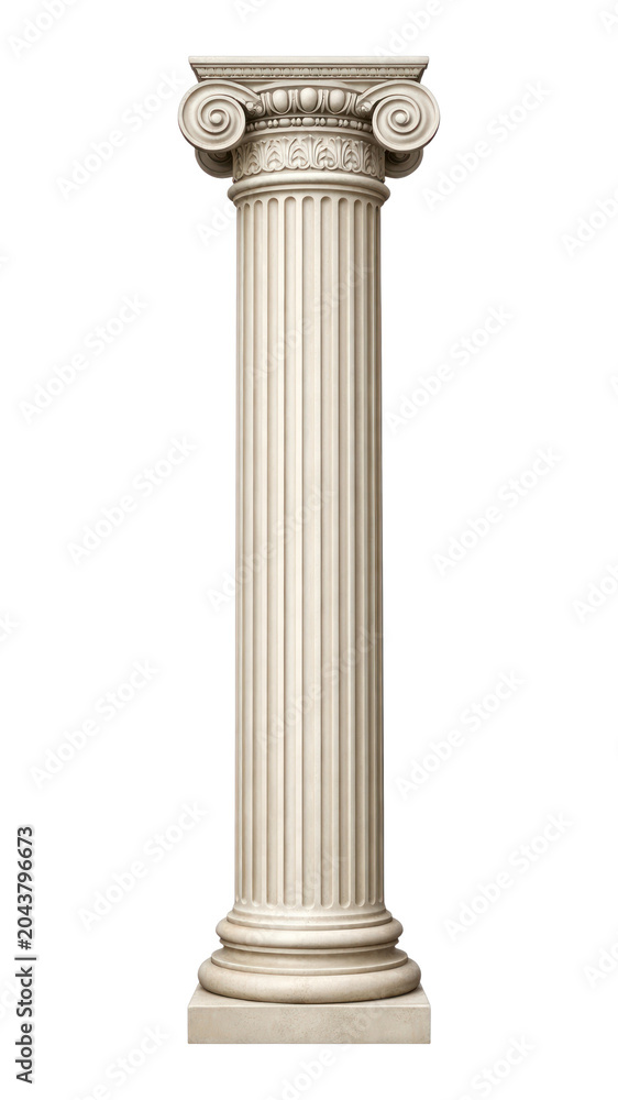 Naklejka premium PNG Elegant classical architectural column