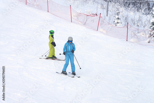 Tablou pe pânză Winter leisure