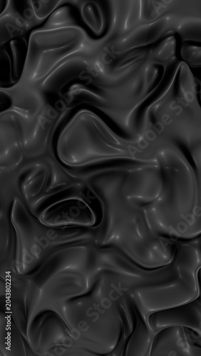 Futuristic gray wavy surface. High quality CG texture. 4K. 3D rendered overlay image. Ideal for banners, posters, web pages, social media, abstract background