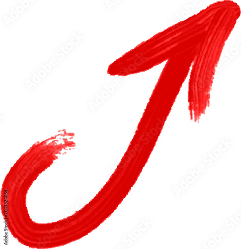 red arrow  vector. red arrow isolated. red arrow 