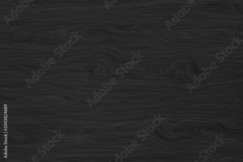 Tableau sur toile Dark Wood Texture, Black Timber Background, Luxury Grain Surface