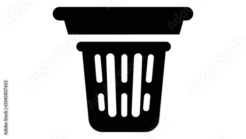 Bild auf Leinwand Hair catcher drain filter icon, symbol, glyph prevents clogging by trapping hair