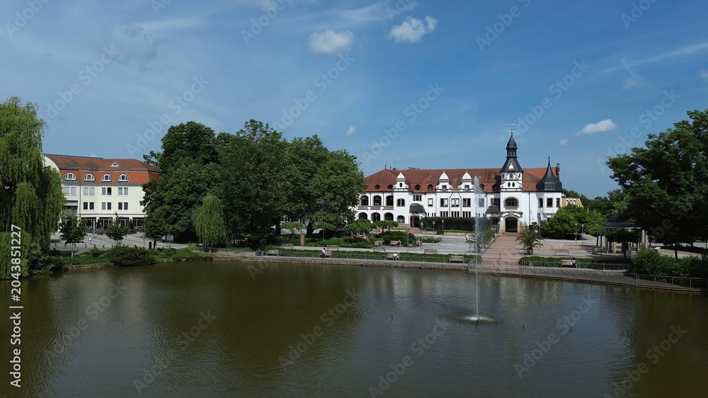 Obraz premium Das Kurhaus in Bad Schmiedeberg
