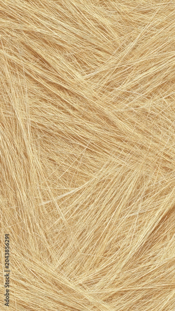 Fototapeta premium Close-up of Blonde Hair Texture