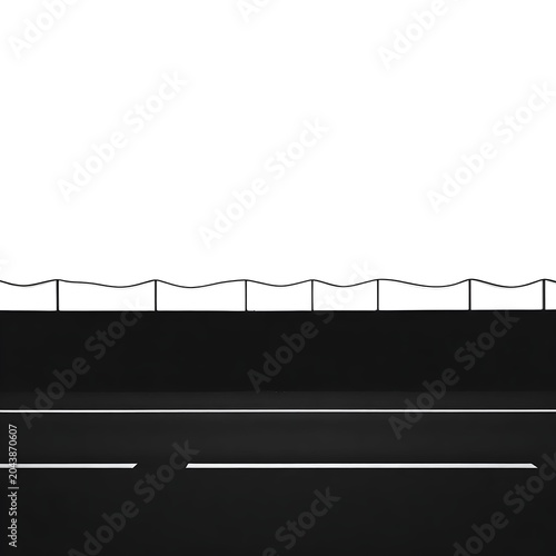 line of road