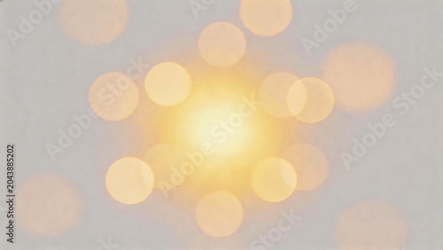 Abstract light bokeh effect