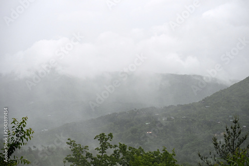 Rain in the Smoky Mountains