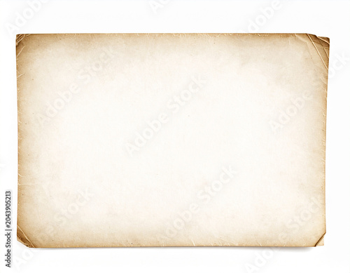 ヴィンテージ風の古い紙の背景テクスチャ素材/Vintage old paper background texture.