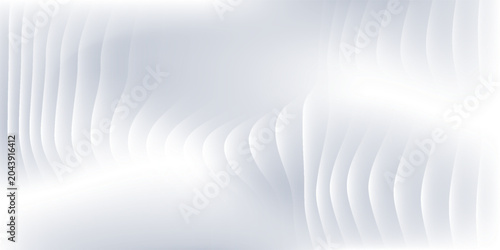 Quadro su tela Soft glass ripple gradient in icy pale blue and lavender hues