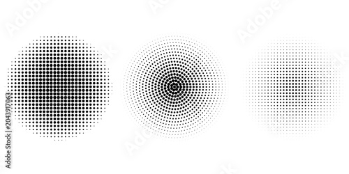 Photos Radial circle lines