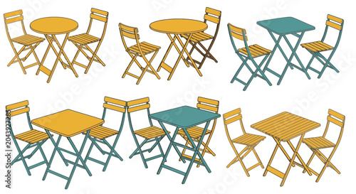 Outdoor Furniture Sets with Tables and Chairs
