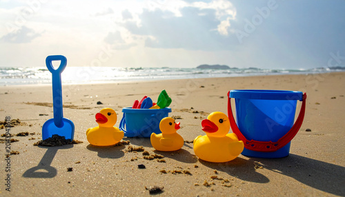 beach toys on the beach, part 2