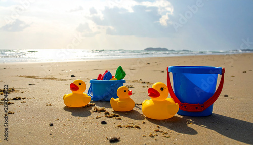 beach toys on the beach, part 1