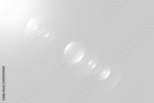 Abstract light flare effect with lens reflections