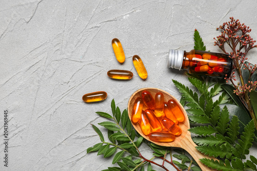 Composition with pills and ...