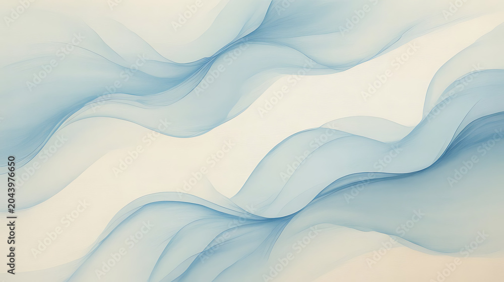 Obraz premium abstract blue background with waves