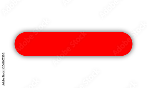 Modern Red Oval Shape on Black Background Minimalist isolated on Transparent Background