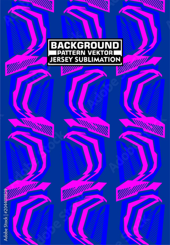 BACKGROUND FOR JERSEY SUBLIMATION PRINTING WITH ABSTRACK PATTERN