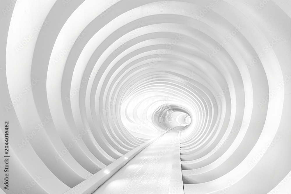 Obraz premium abstract 3d tunnel