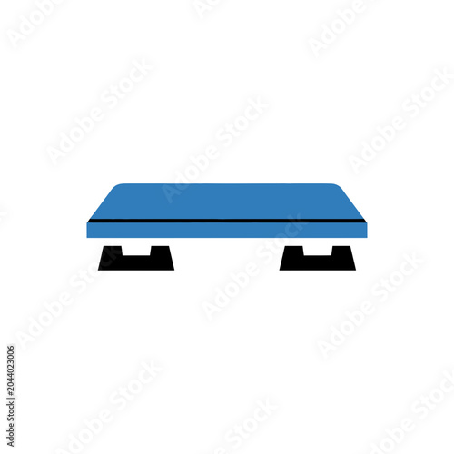 Blue Platform Scale Weight Equipment.
