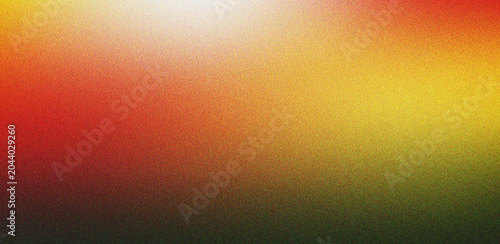 Фотография Radiant warm color gradient blending fiery red orange yellow and subtle green hu