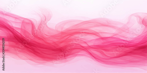 Fotografía An ethereal abstract swirl of vibrant pink and soft white creates a mesmerizing fluid motion, suggesting creativity and elegance
