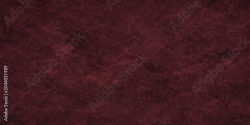 Tableau sur toile Dark red leather texture with visible grain and subtle scratches offers a rich, sophisticated background for luxurious designs, hinting at craftsmanship and quality