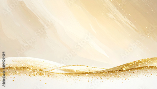 subtle gold glitter, Generated image	
