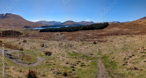Photos View of Loch Tulla in the Scottish Highlands