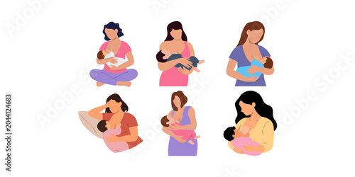 World Breastfeeding Illustration