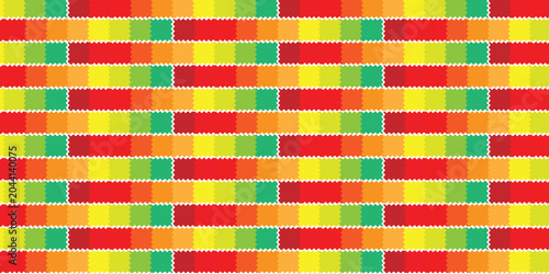 Colorful abstract brick pattern background Vector