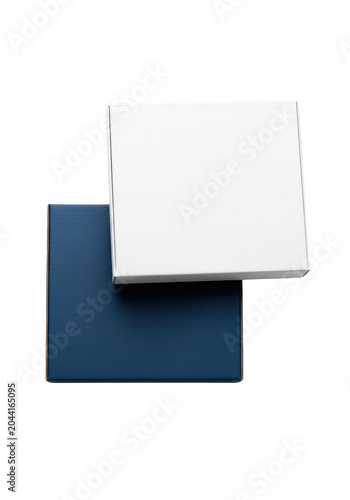 Minimalist folded paper on dark background isolated on transparent background