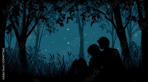 couple kissing against pink gradient background with dreamy soft focus effect
