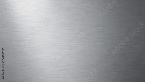 Brushed metal texture with subtle light reflections and horizontal grain