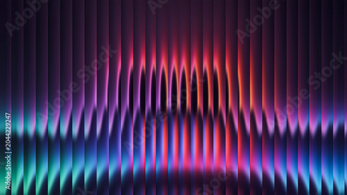 Abstract glowing vertical lines creating dynamic fiery glass pattern illustration
