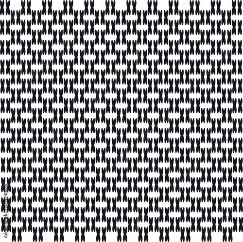 The texture consists of pins or oblong, plump crosses.