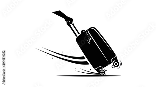 Photos Traveler's Rolling Suitcase Icon
