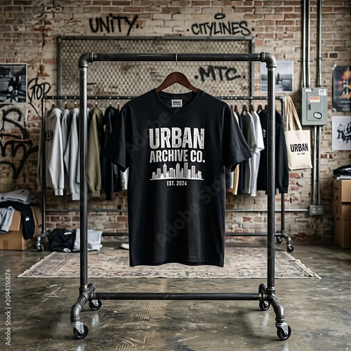 Urban street scene with storefront and bicycles.