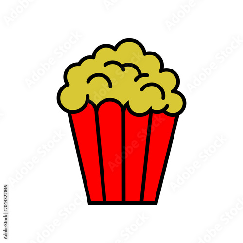 cup of popcorn