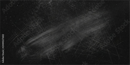 Bild auf Leinwand A textured, dusty blackboard with visible scratch marks and smudges, hinting at past lessons or creative endeavors, evokes a sense of academia and nostalgia