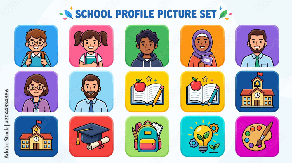 Fototapeta premium Vector set of people icons illustration including business team family children woman man baby avatars cartoon character symbols group and sport icons