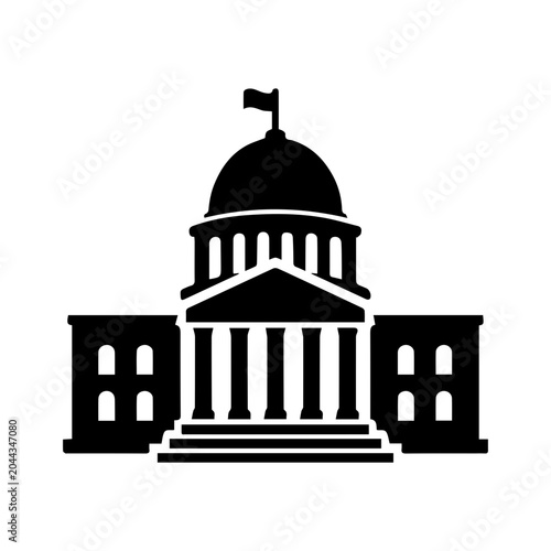 Government building icon
