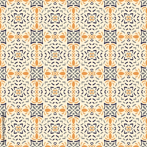 Vintage seamless floral pattern 11