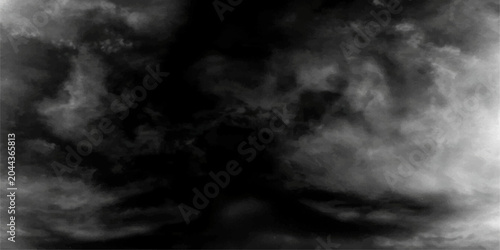 Bild auf Leinwand A dramatic, swirling storm cloud formation casts an ominous shadow, hinting at impending weather change