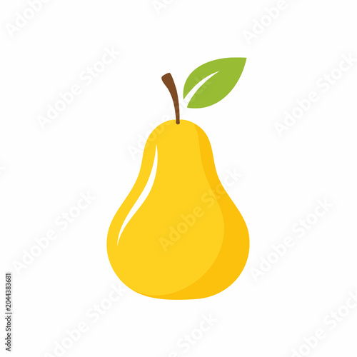 Yellow Pear Icon